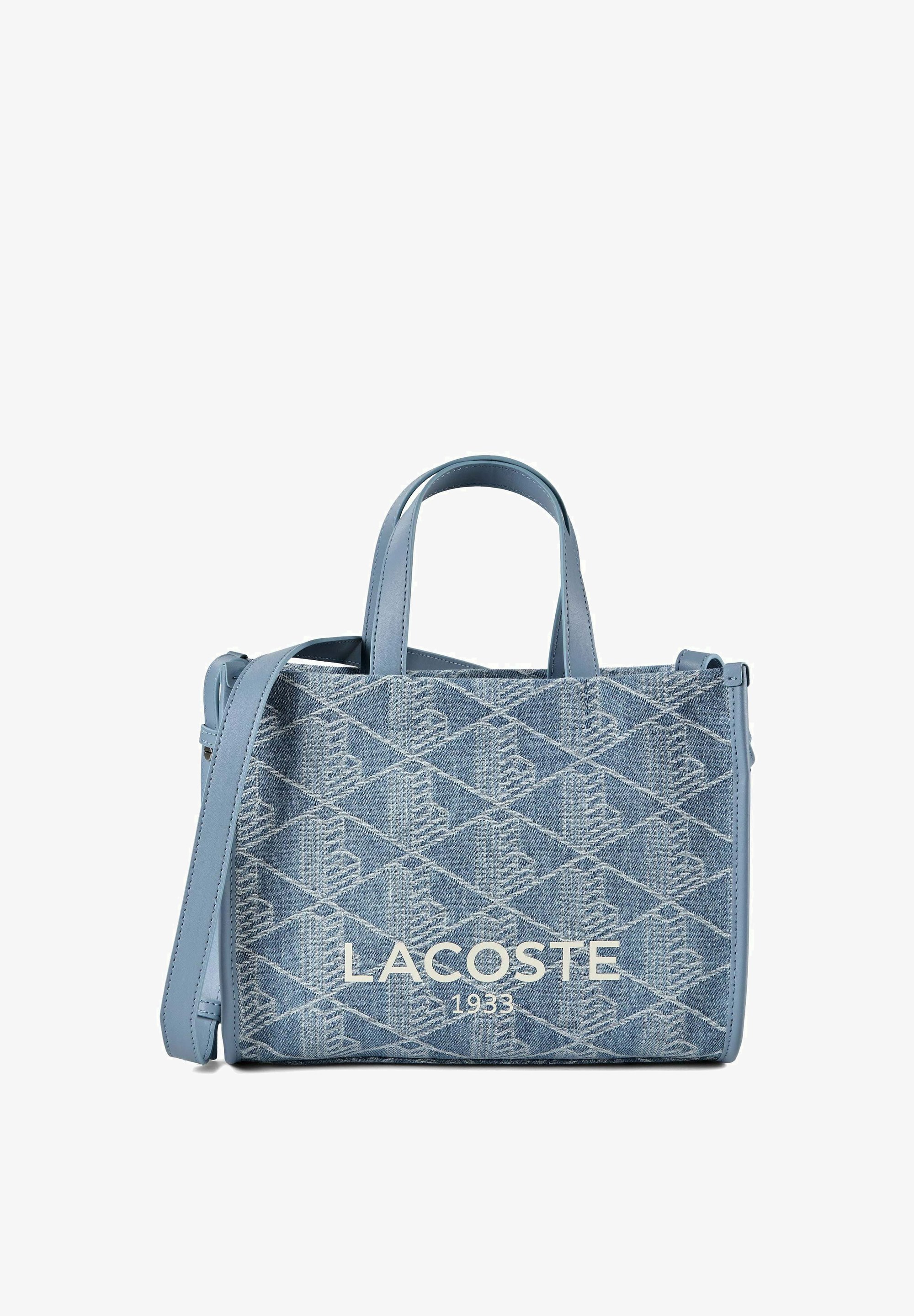 Lacoste 헤리티지 자카드 핸드백 27CM