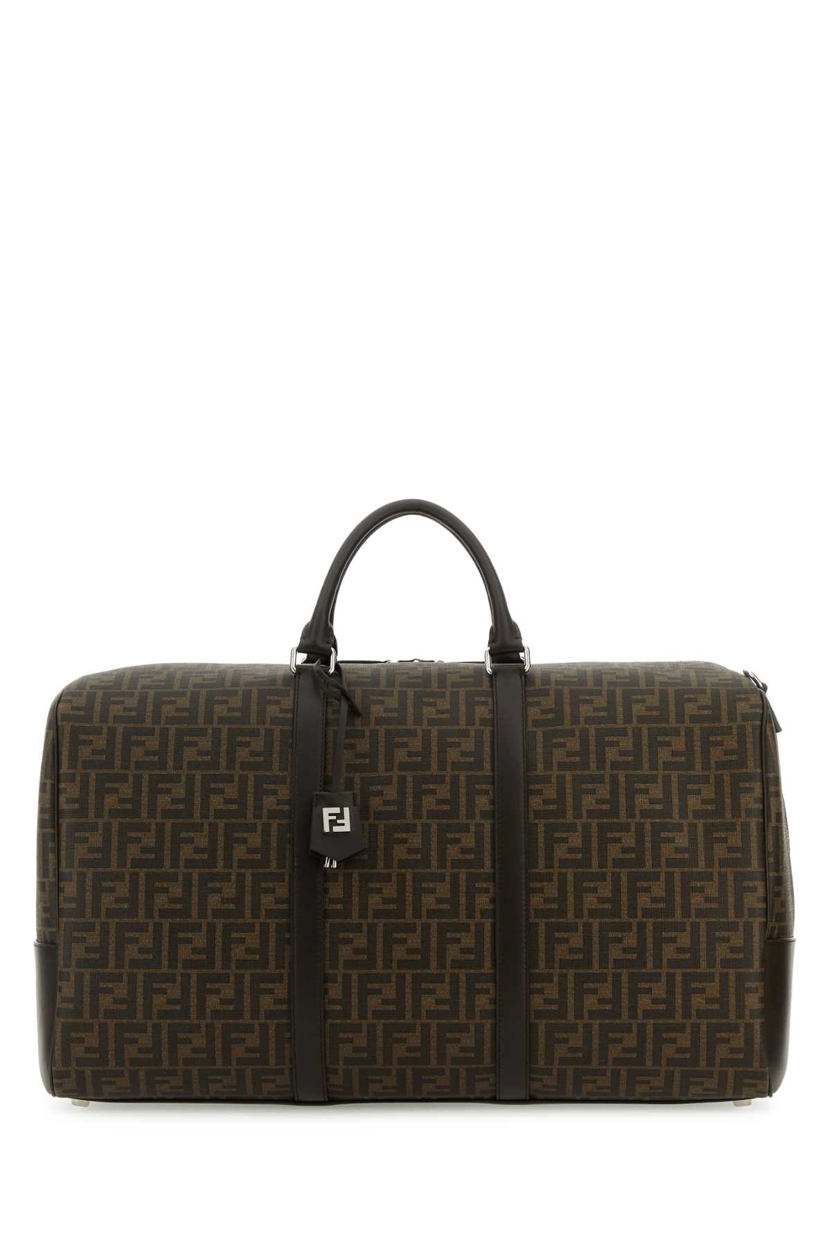 FENDI 자수 패브릭 대형 FF 더플 여행 가방