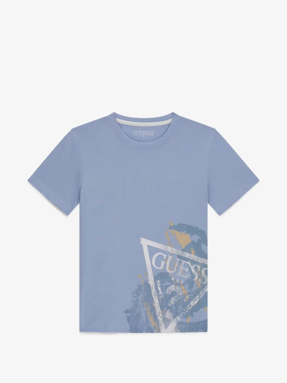 guess kids 로고 프린트 티셔츠