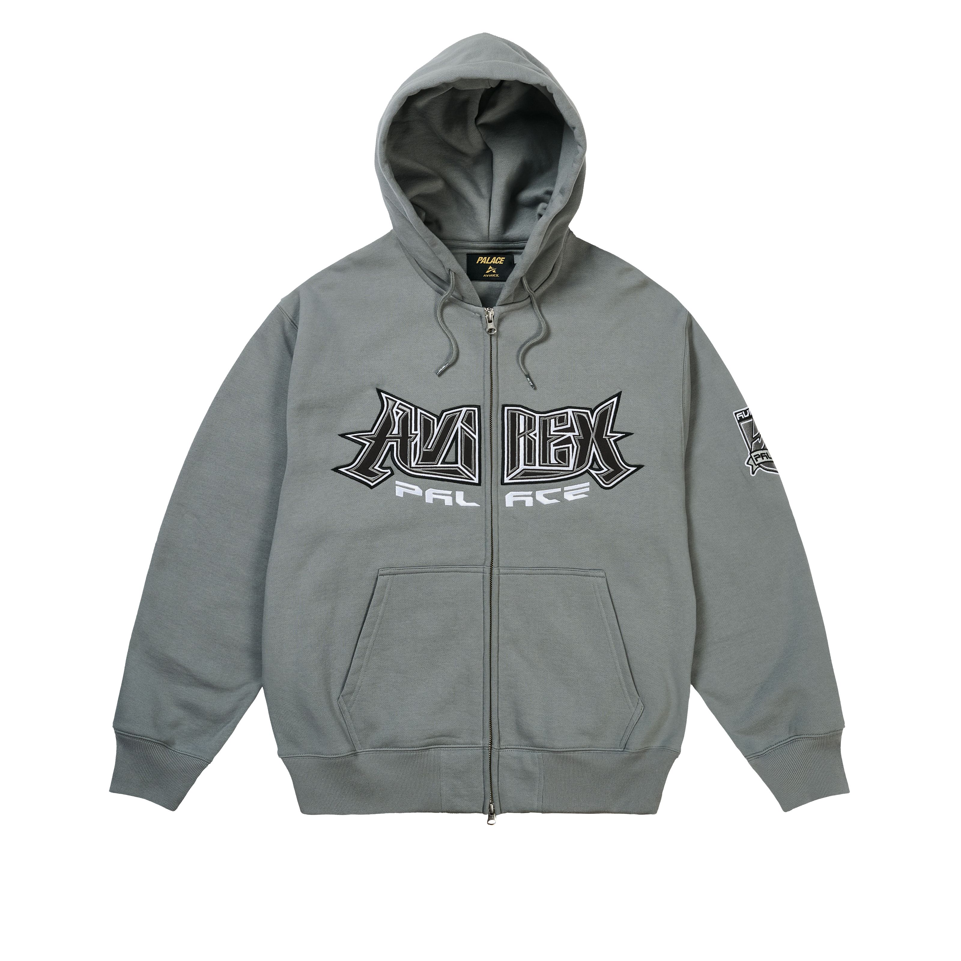 Palace 아비렉스 집업 후드