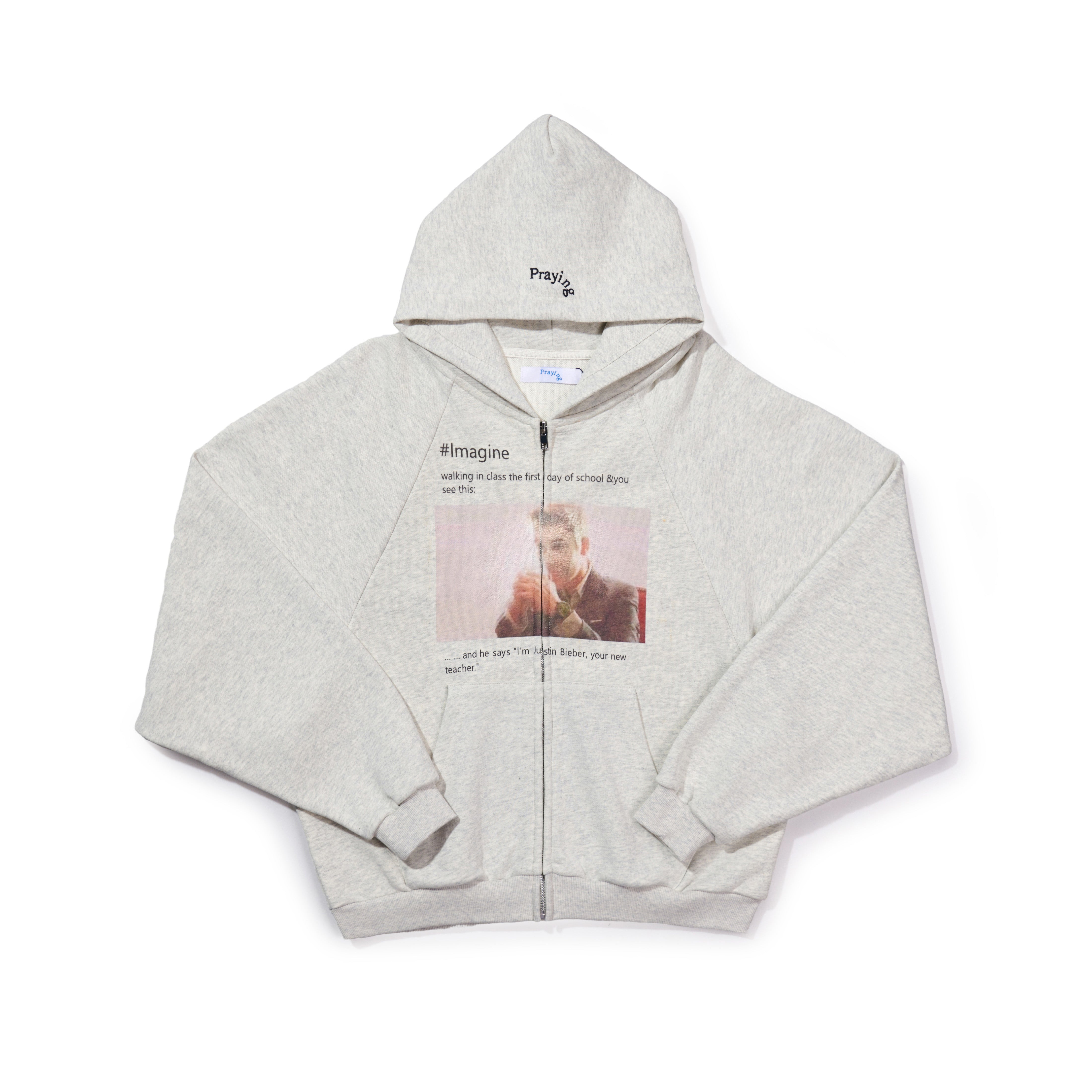 Praying 저스틴 후드티