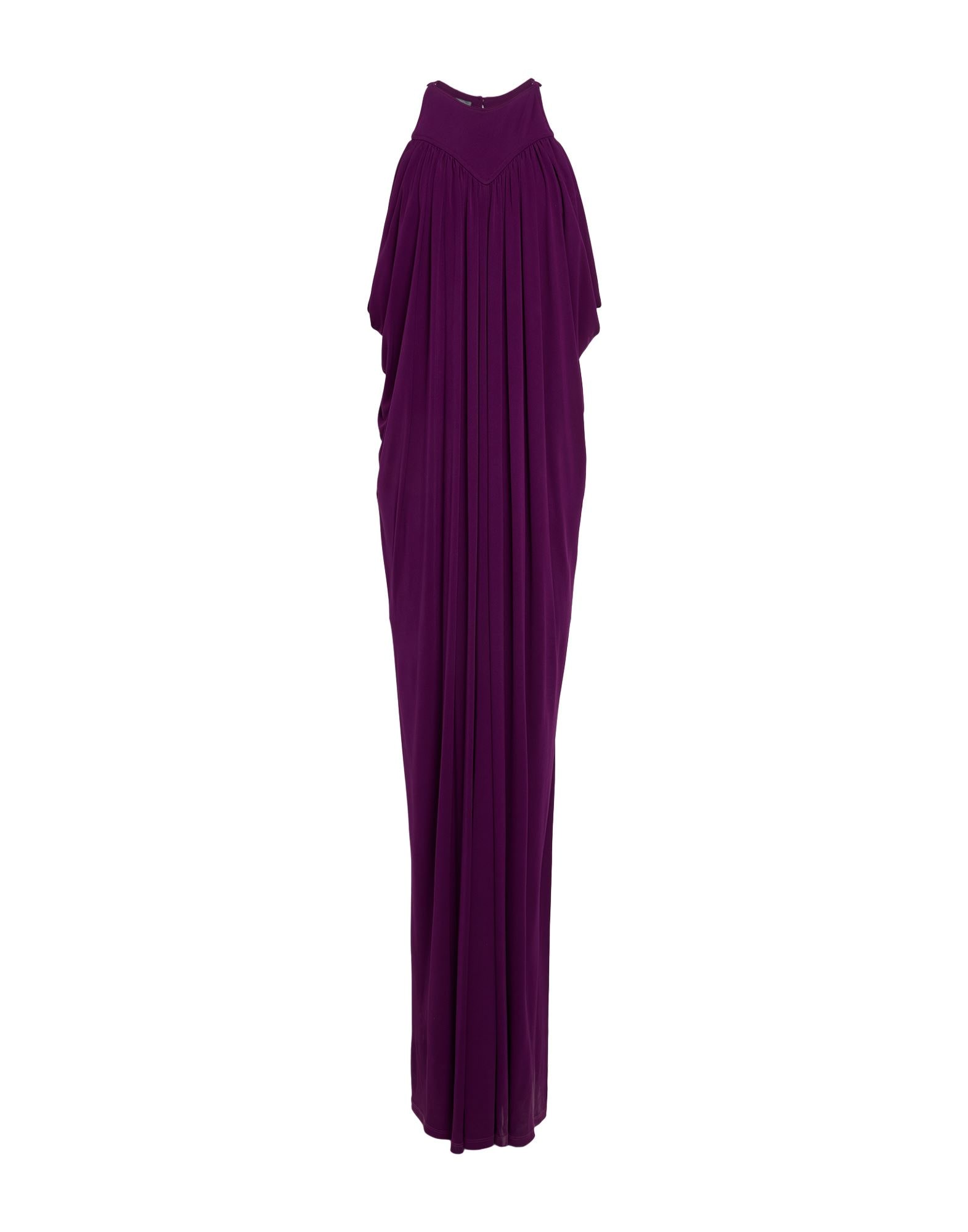 ALBERTA FERRETTI 솔리드 컬러 맥시 원피스