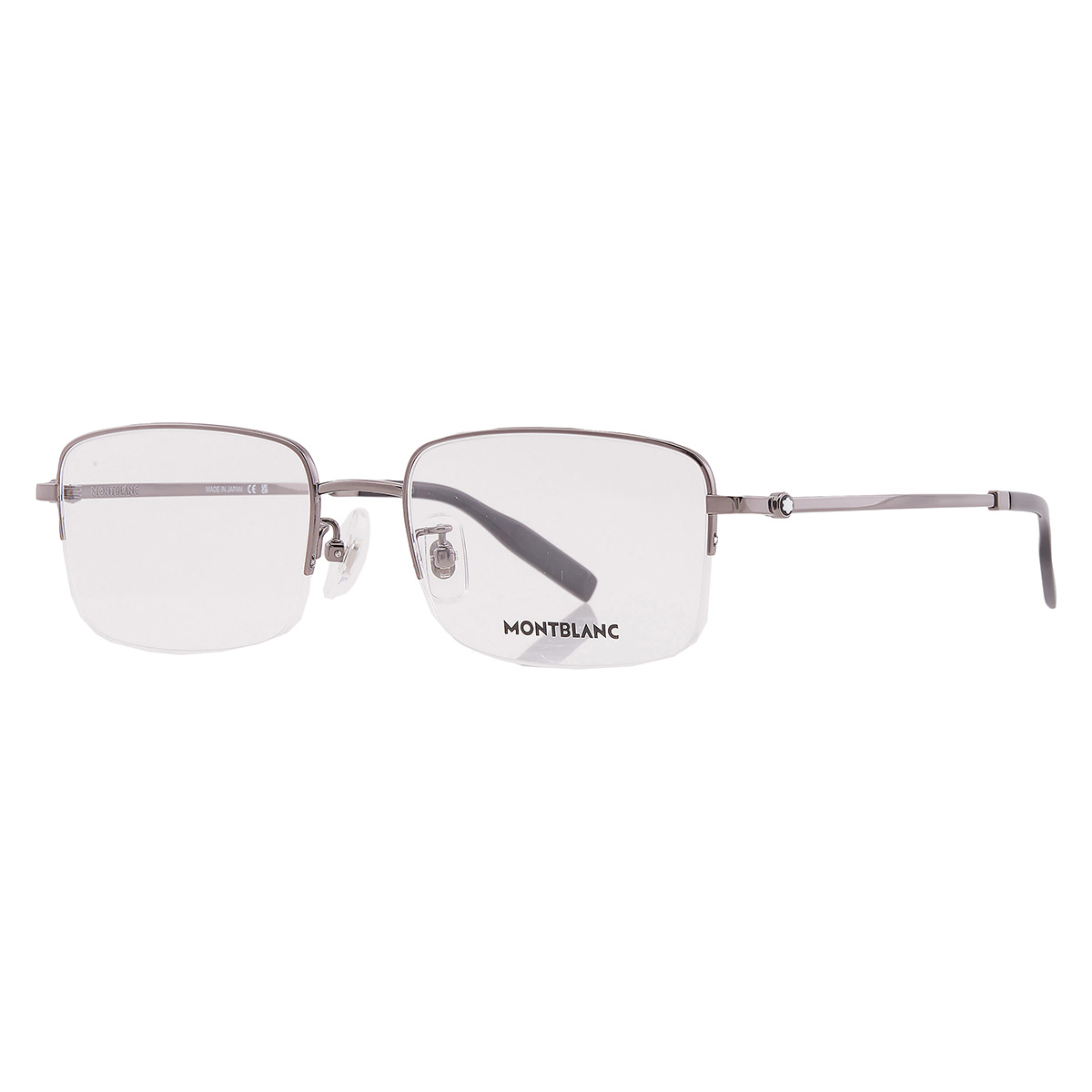MONTBLANC 데모 직사각형 티타늄 남성 안경 MB0313OA 003 54