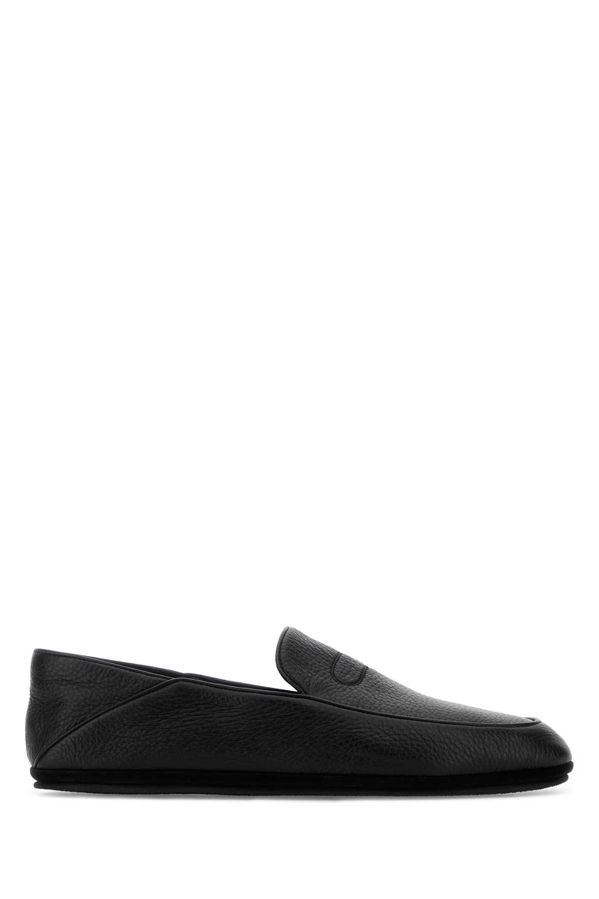 JOHN LOBB 블랙 가죽 킹스턴 II 로퍼