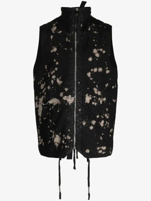 11 by Boris Bidjan Saberi 하이넥 카모플라주 패턴 조끼