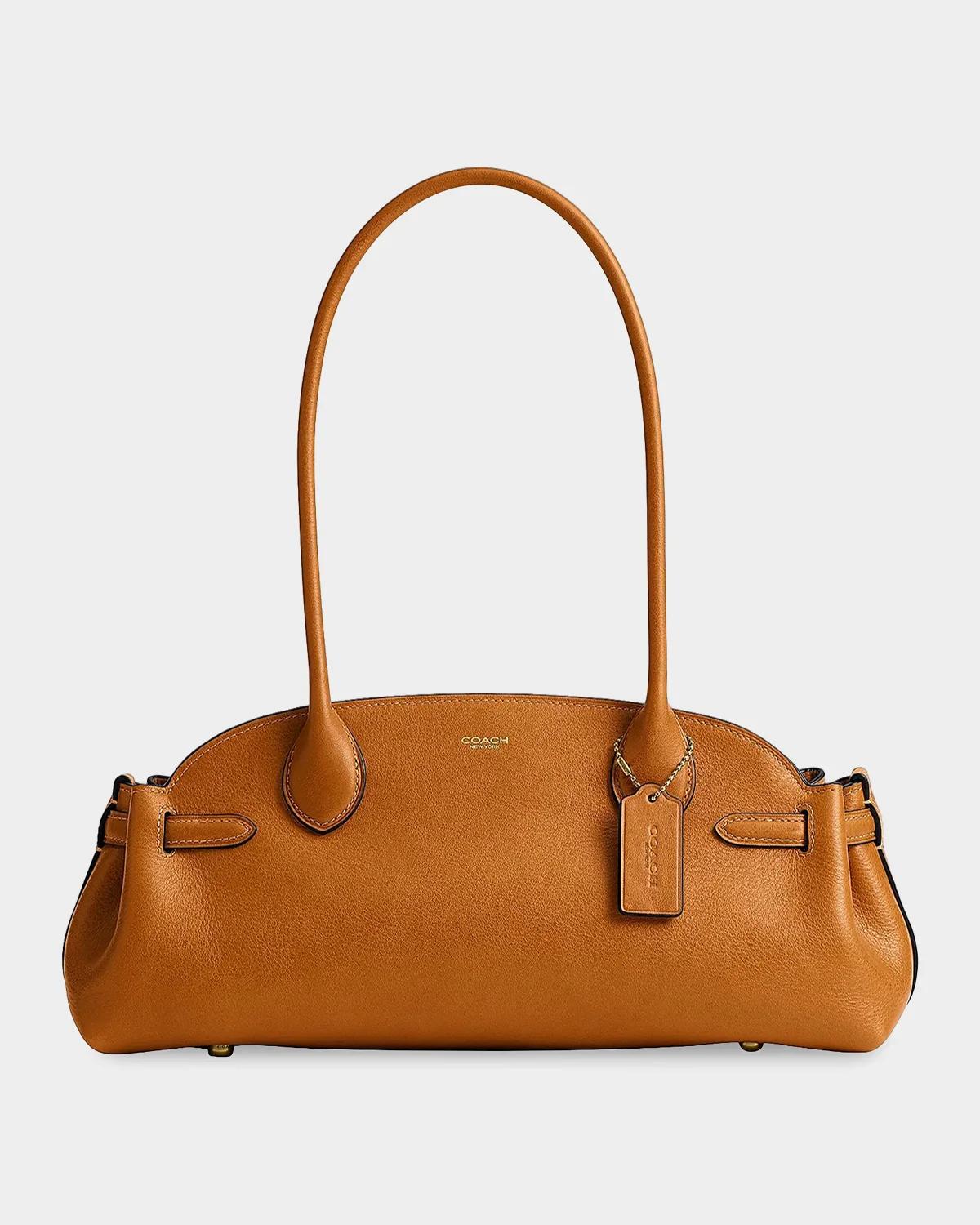COACH 소프트 엠파이어 34 가죽 캐리올