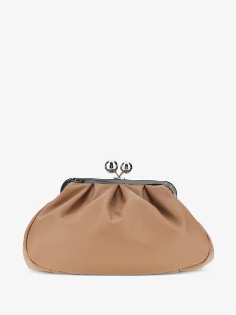MaxMara Weekend 파스티치노 가죽 토트백