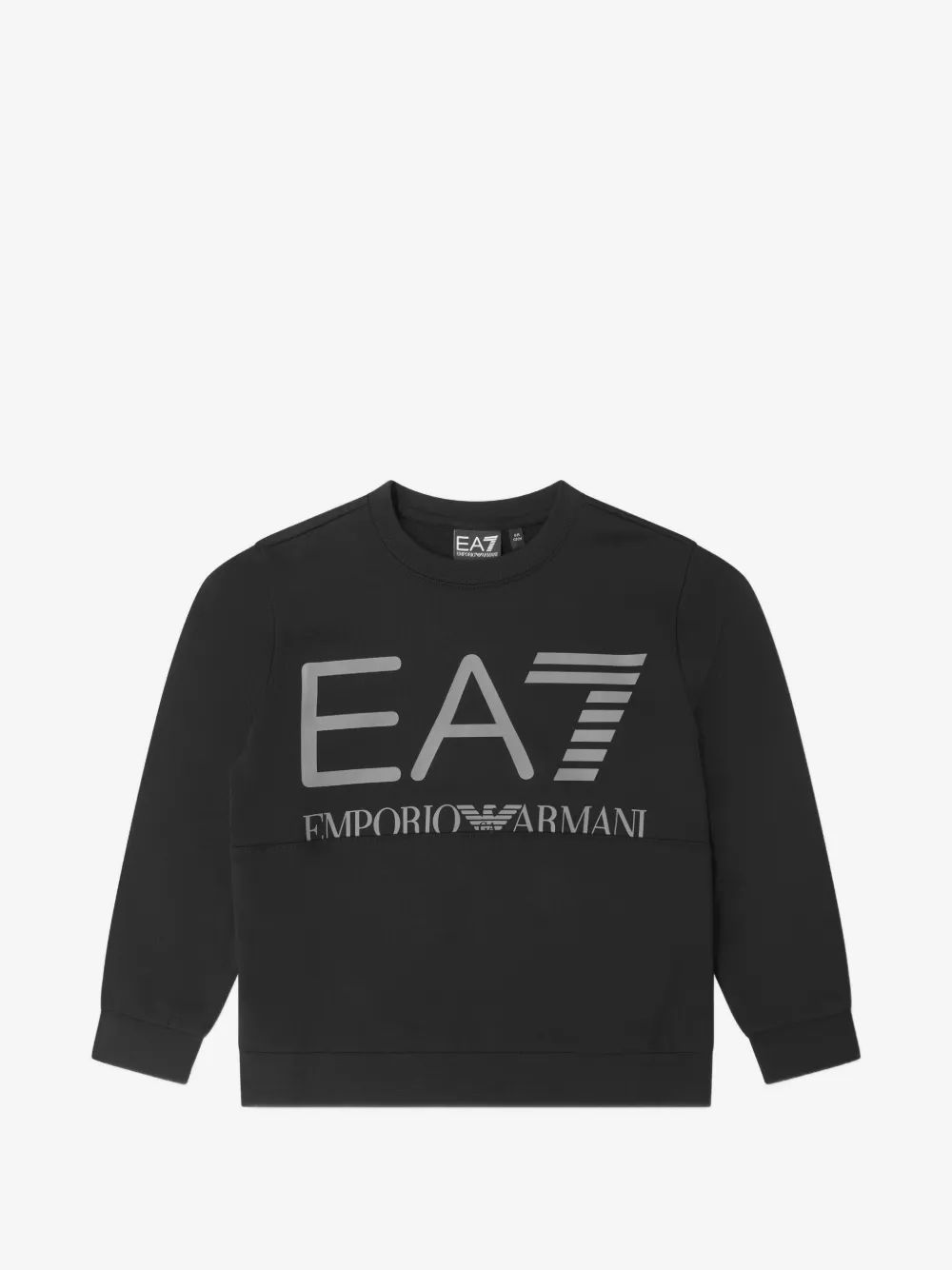 Emporio Armani Kids EA7 로고 프린트 맨투맨