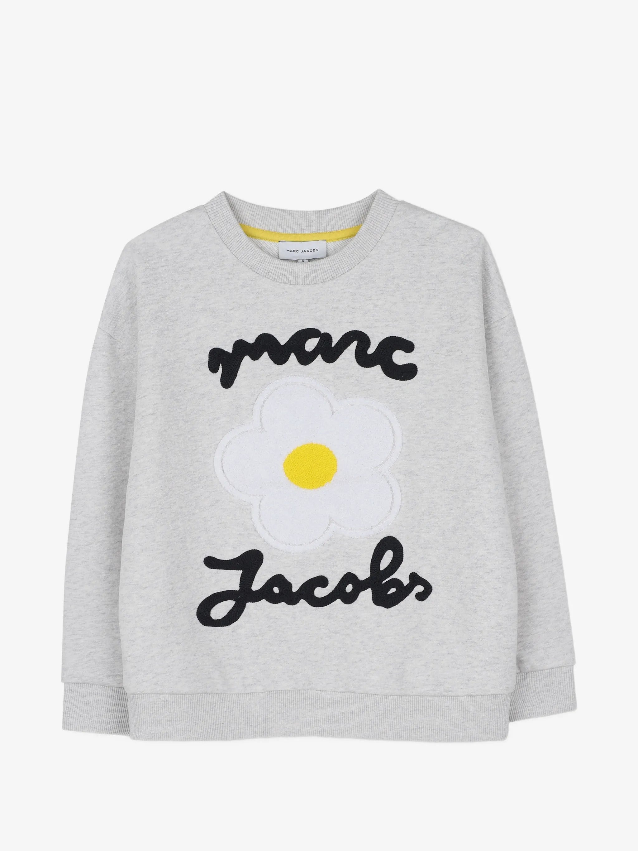Marc Jacobs Kids 플로럴 아플리케 맨투맨