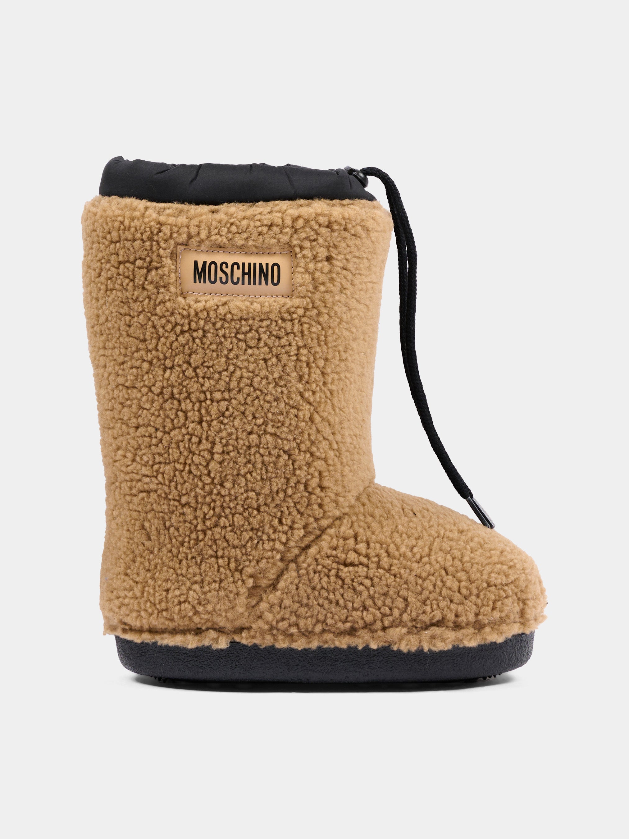 Moschino Kids 로고 스노우 부츠