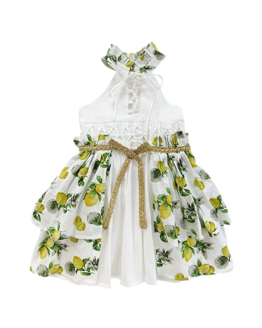 Petite Maison Kids 아말피 레몬 드레스