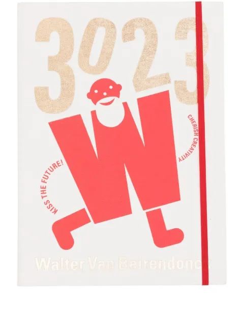 Walter Van Beirendonck 그래픽 프린트 다이어리