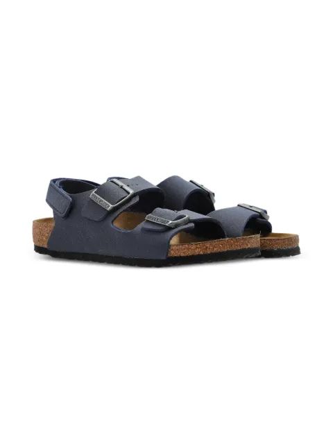 Birkenstock Kids 밀라노 AS 버클 스트랩 샌들