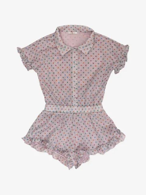 Oseree Kids 프린트 러플 플레이수트