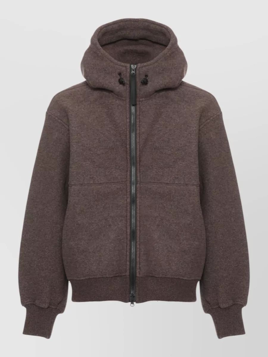 CANADA GOOSE 숏 후드 패딩 자켓