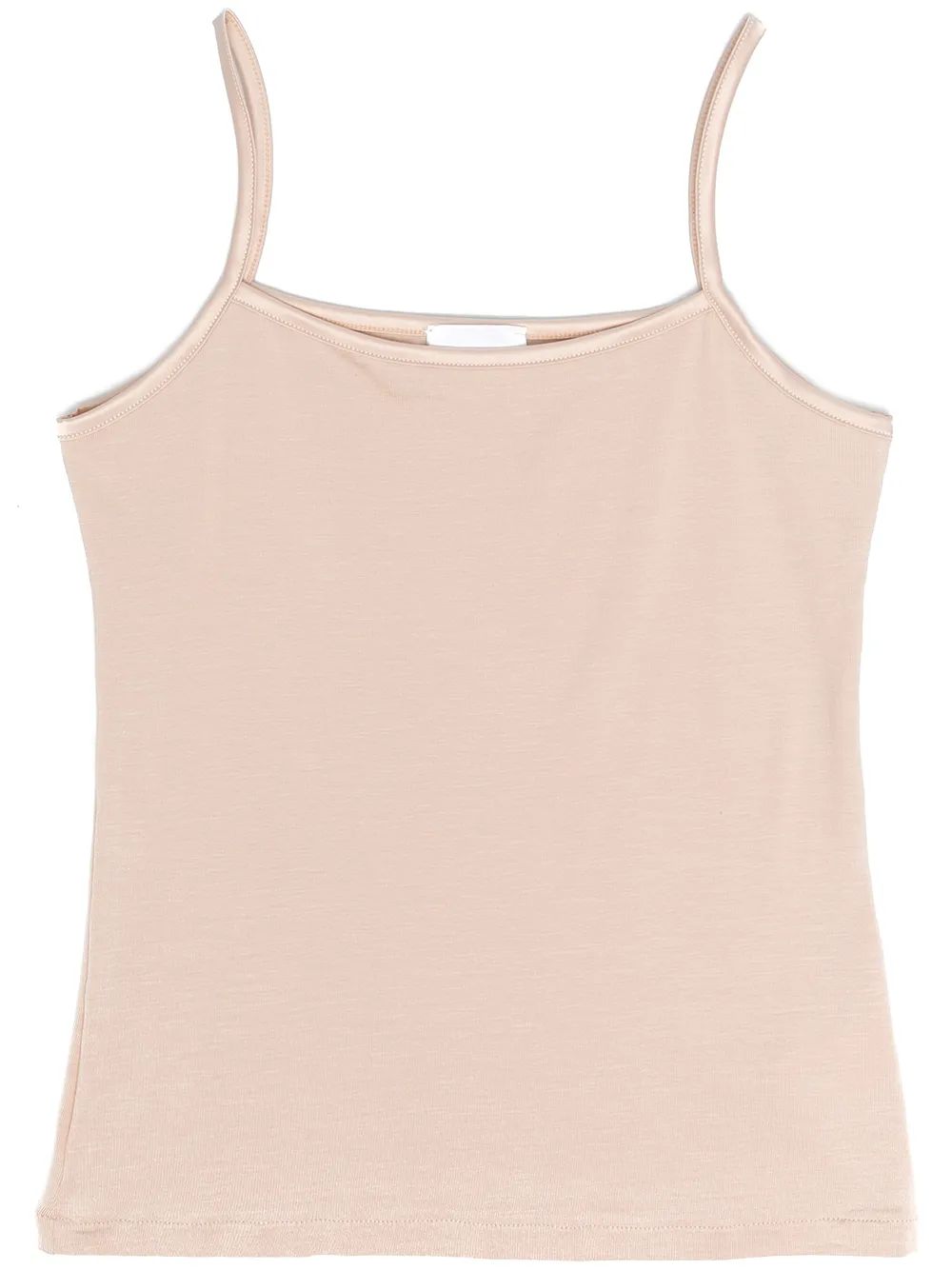 La Perla Kids 새틴 트리밍 민소매 탑