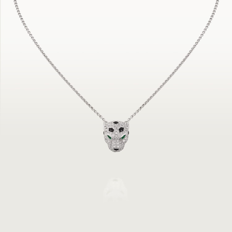 CARTIER 팬더 펜던트 파베 세팅
