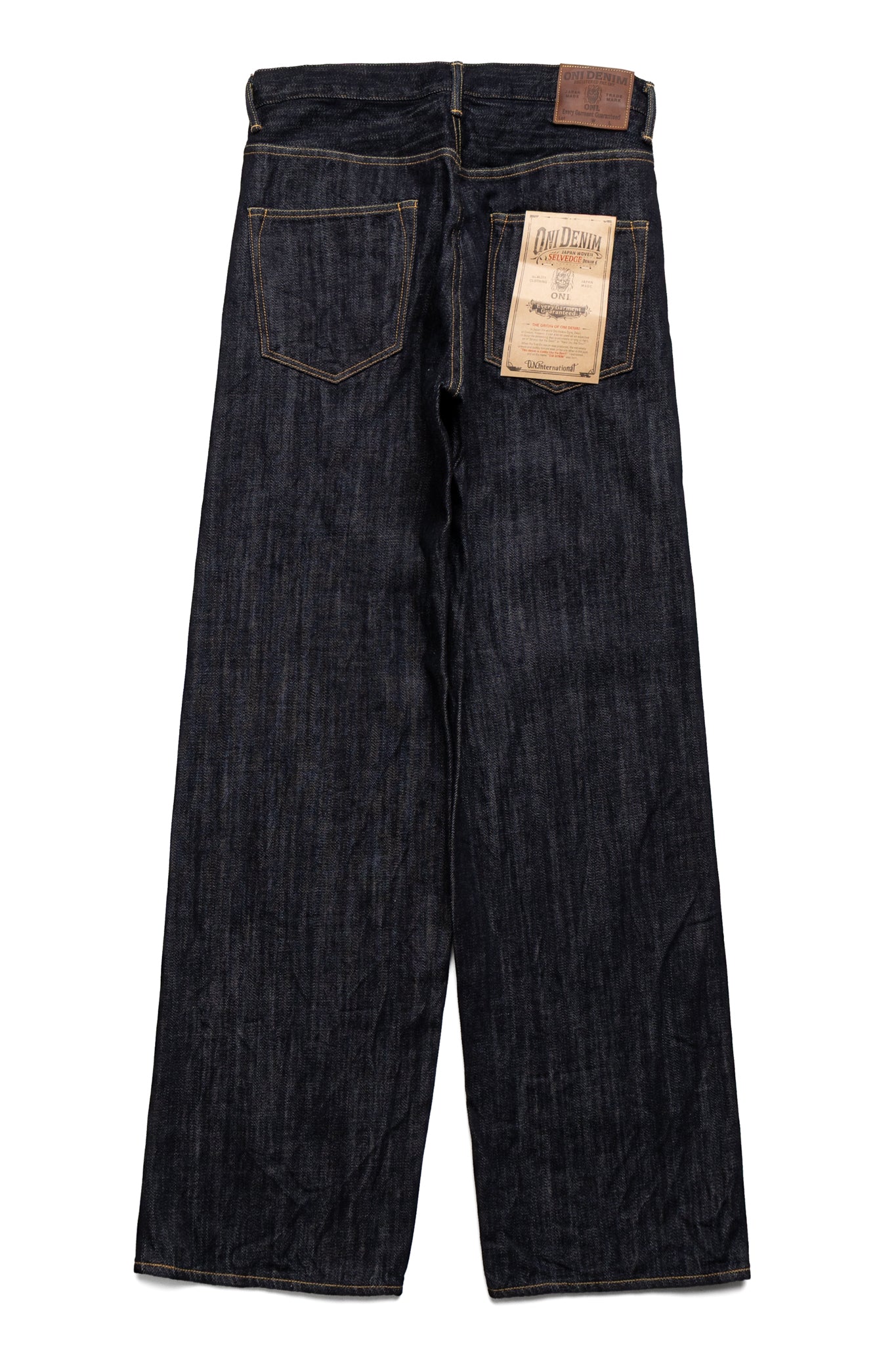ONI DENIM 222-LWD 12oz 루즈 위브 데님 슈퍼 와이드 스트레이트