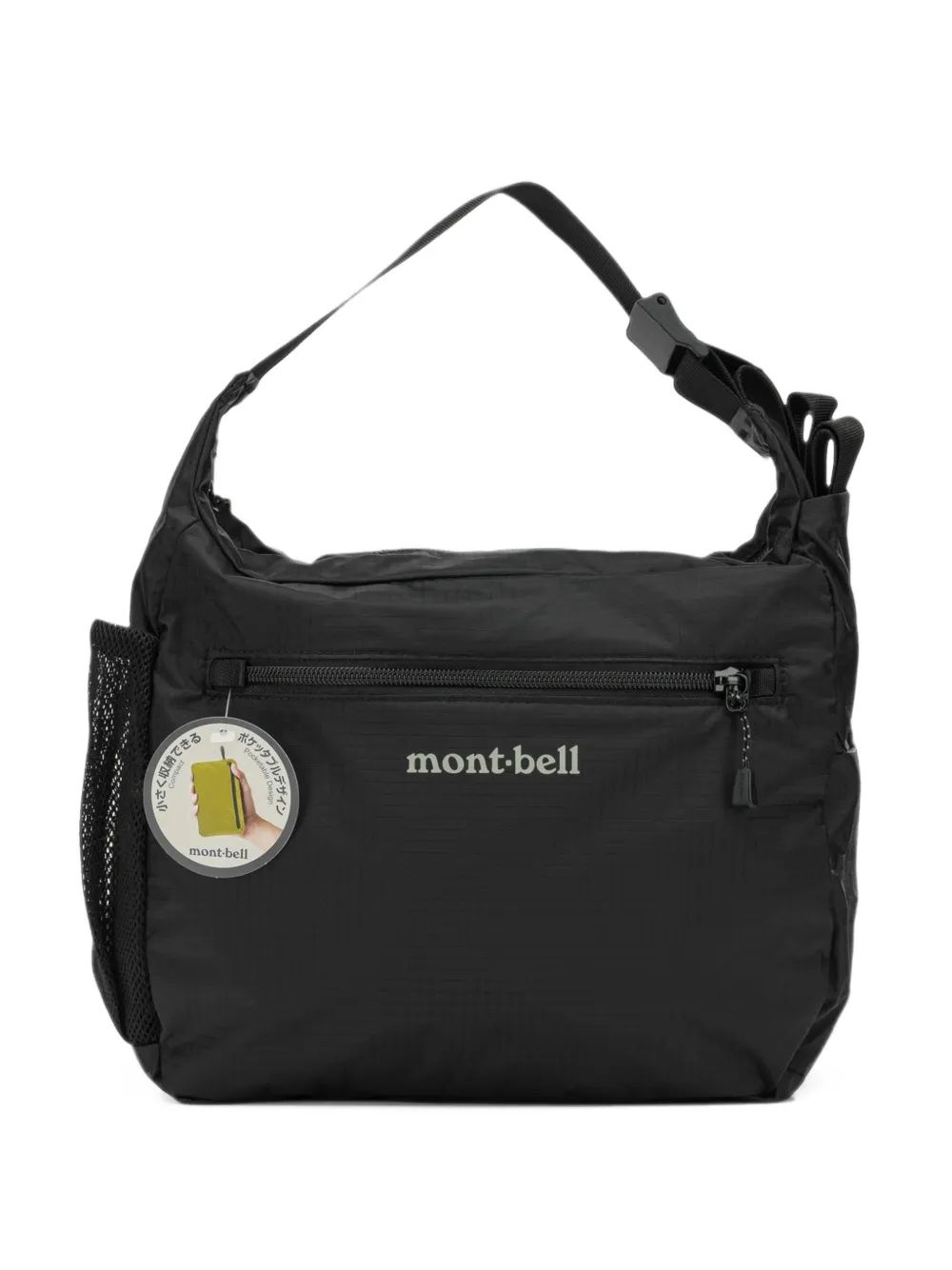 Montbell 로고 프린트 숄더백