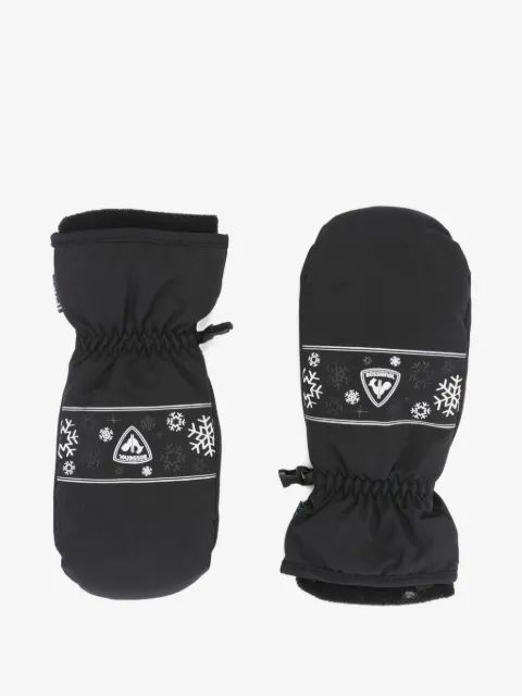 Rossignol Kids 눈송이 패턴 스키 미튼