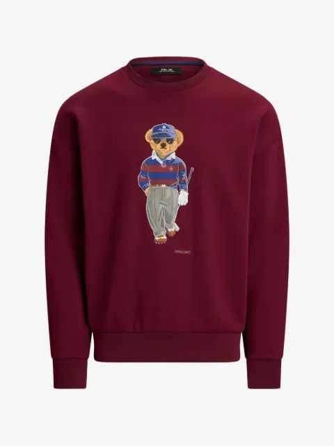 Ralph Lauren 폴로 베어 프린트 후드티