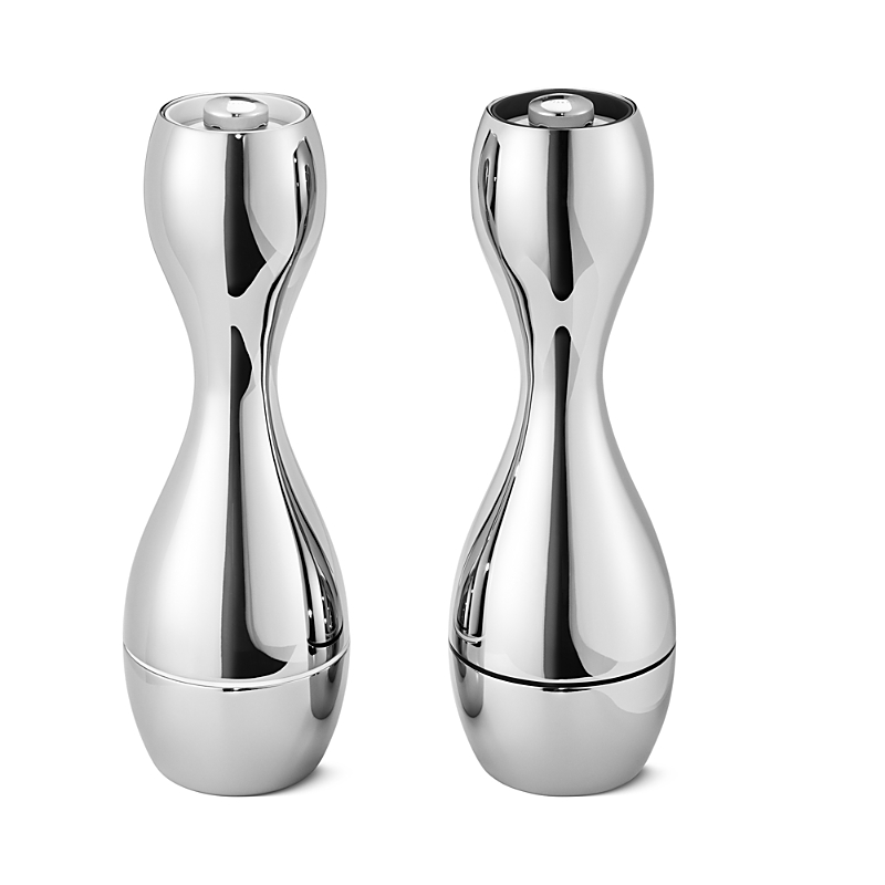Georg Jensen 코브라 소금 후추 분쇄기 세트