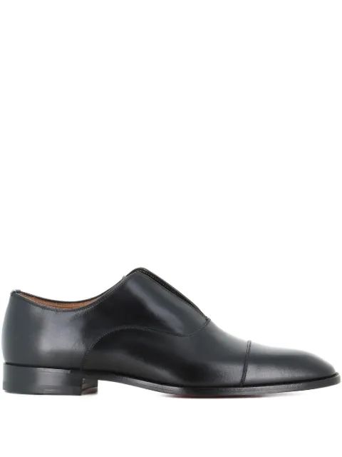 CHRISTIAN LOUBOUTIN 가죽 캡토 옥스포드 슈즈