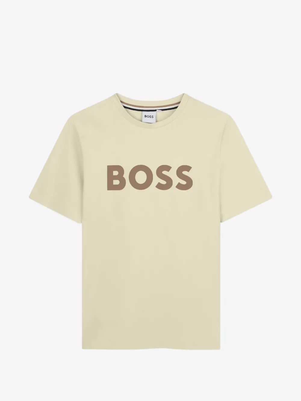 BOSS Kids 로고 프린트 티셔츠
