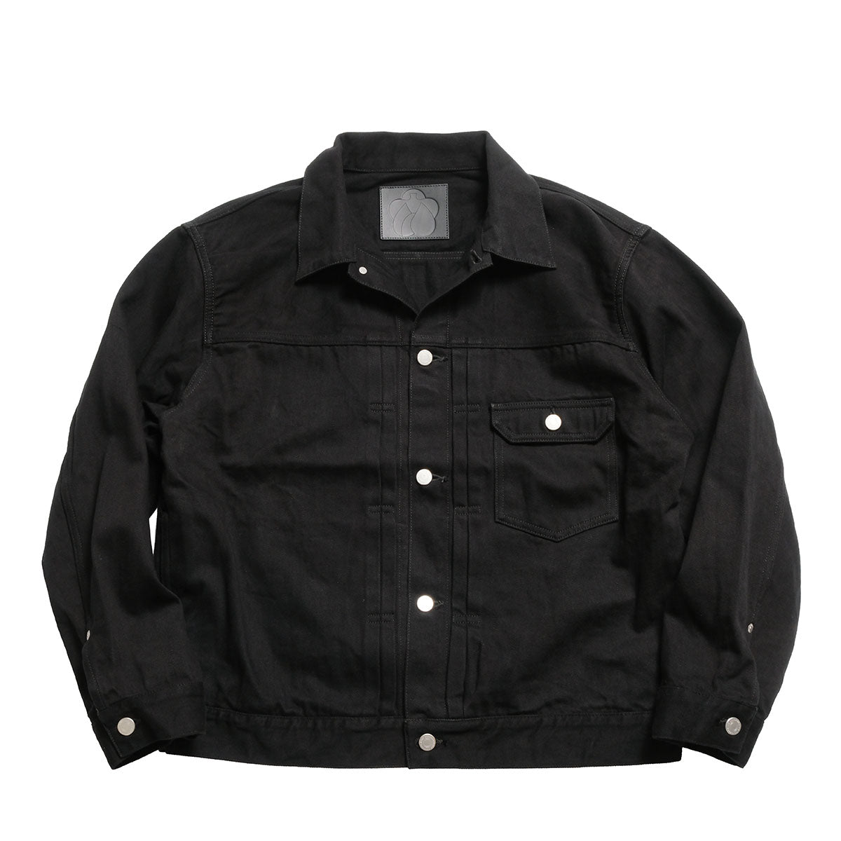 MOMOTARO JEANS #001 데님 자켓 - 교토몬츠키 염색