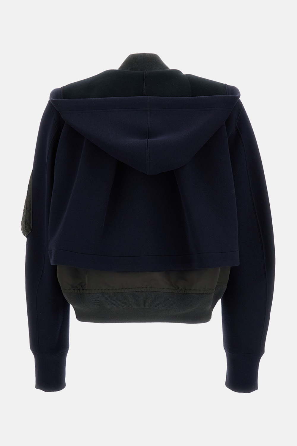 SACAI 봄버 스타일 후드티