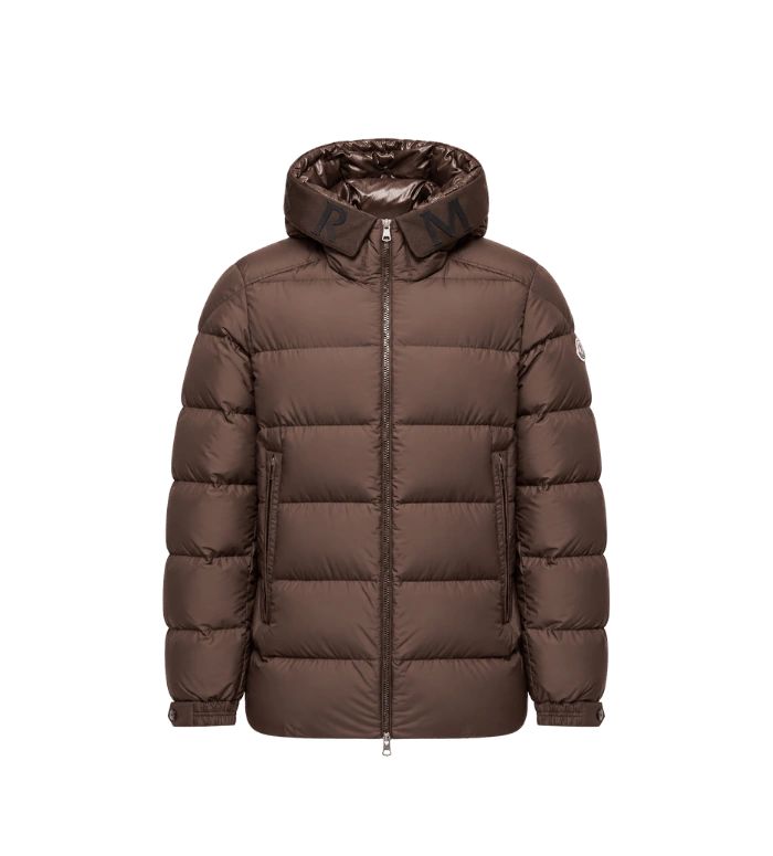 MONCLER 오르벨 후드 미드 길이 다운 자켓