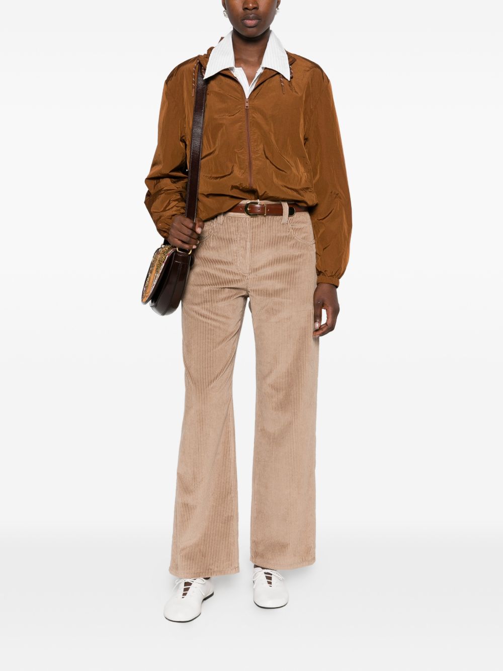 BRUNELLO CUCINELLI VELVET TROUSERS