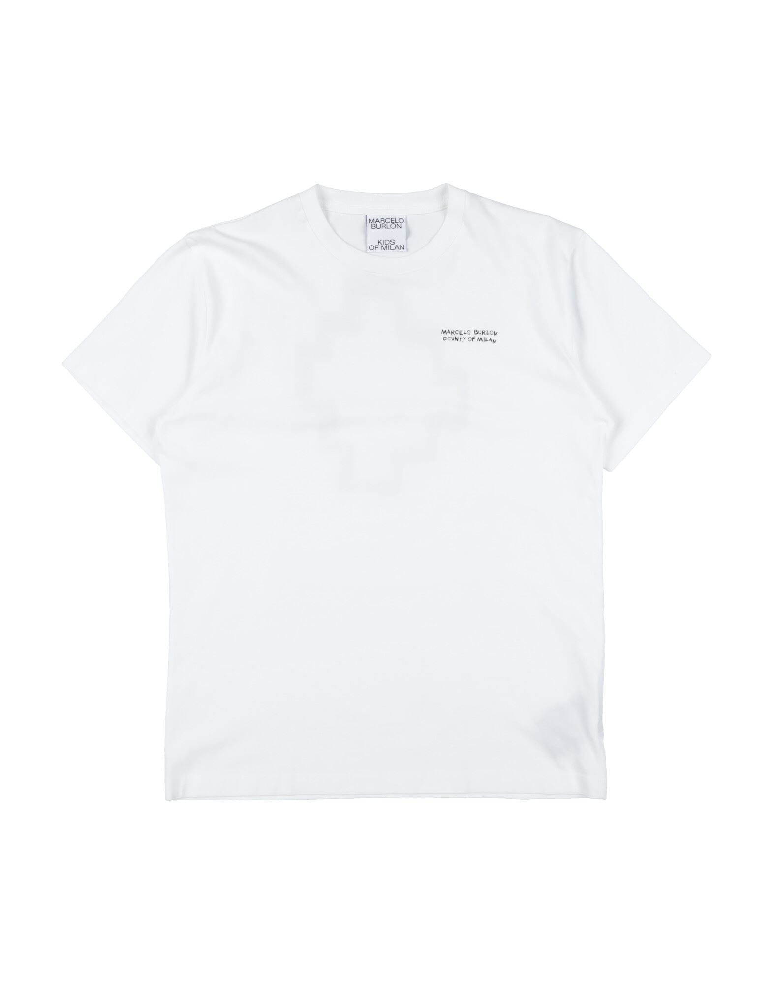 MARCELO BURLON 프린트 디테일 티셔츠
