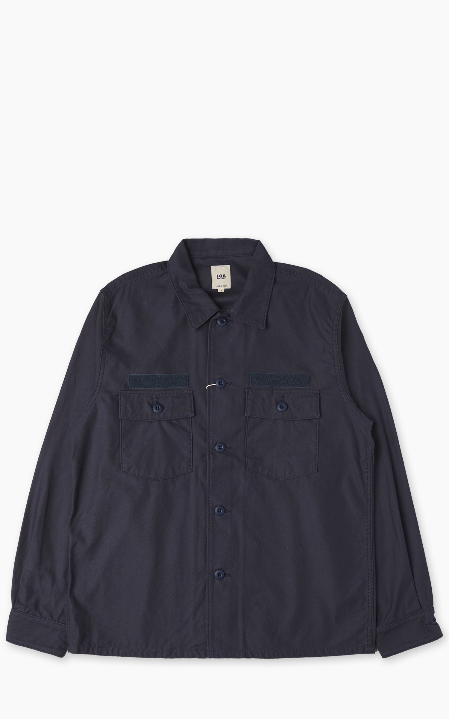 FOB FACTORY F2469 유틸리티 유니폼 셔츠