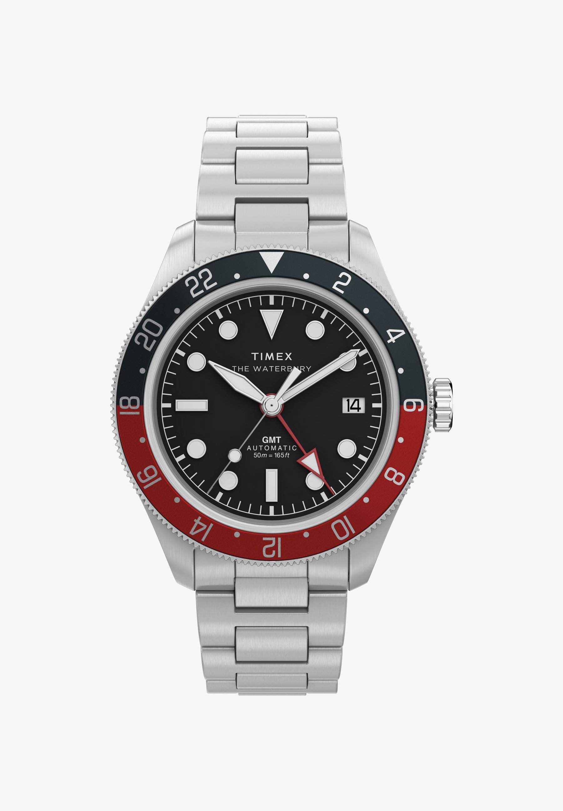 TIMEX 워터버리 시계 실버