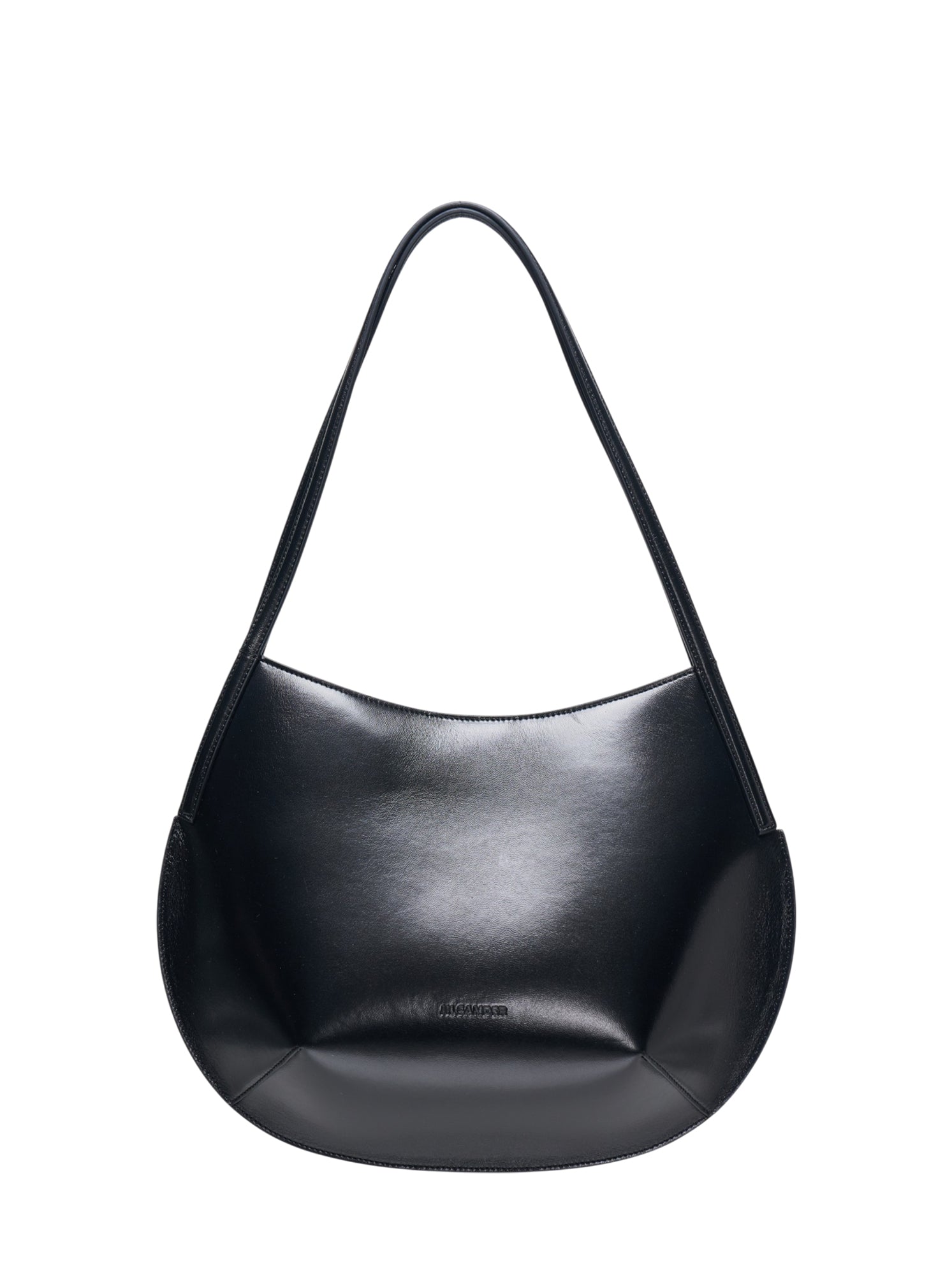 JIL SANDER 칸테 샤이니 램 숄더백