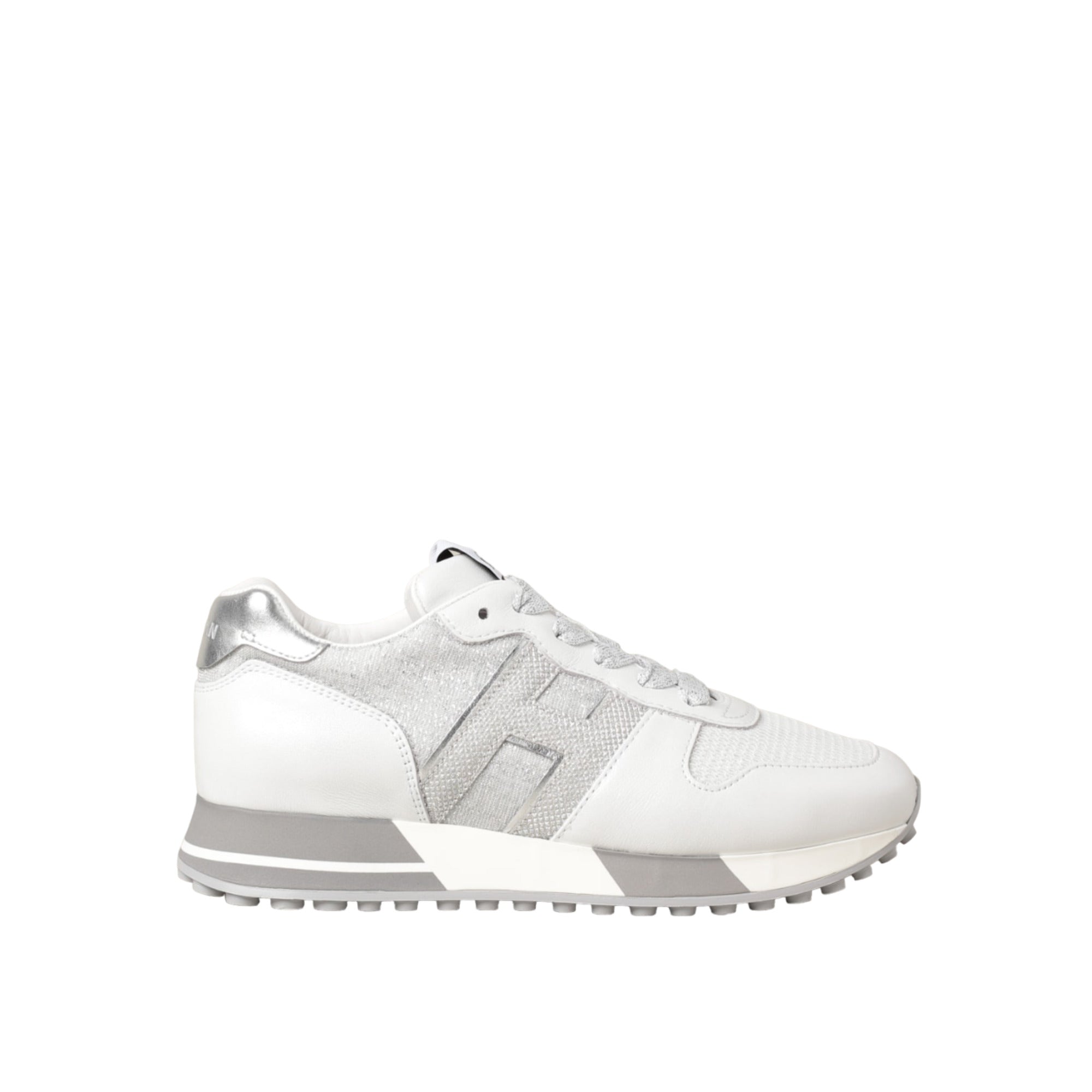 HOGAN 메탈릭 리브드 패널 스니커즈 Hxw3830Cr00Nch0Rse