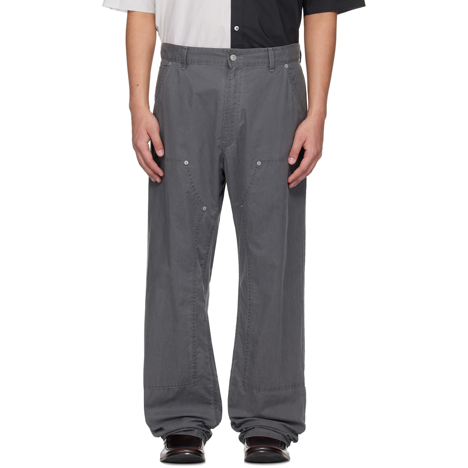 MM6 Maison Margiela 그레이 5 포켓 진