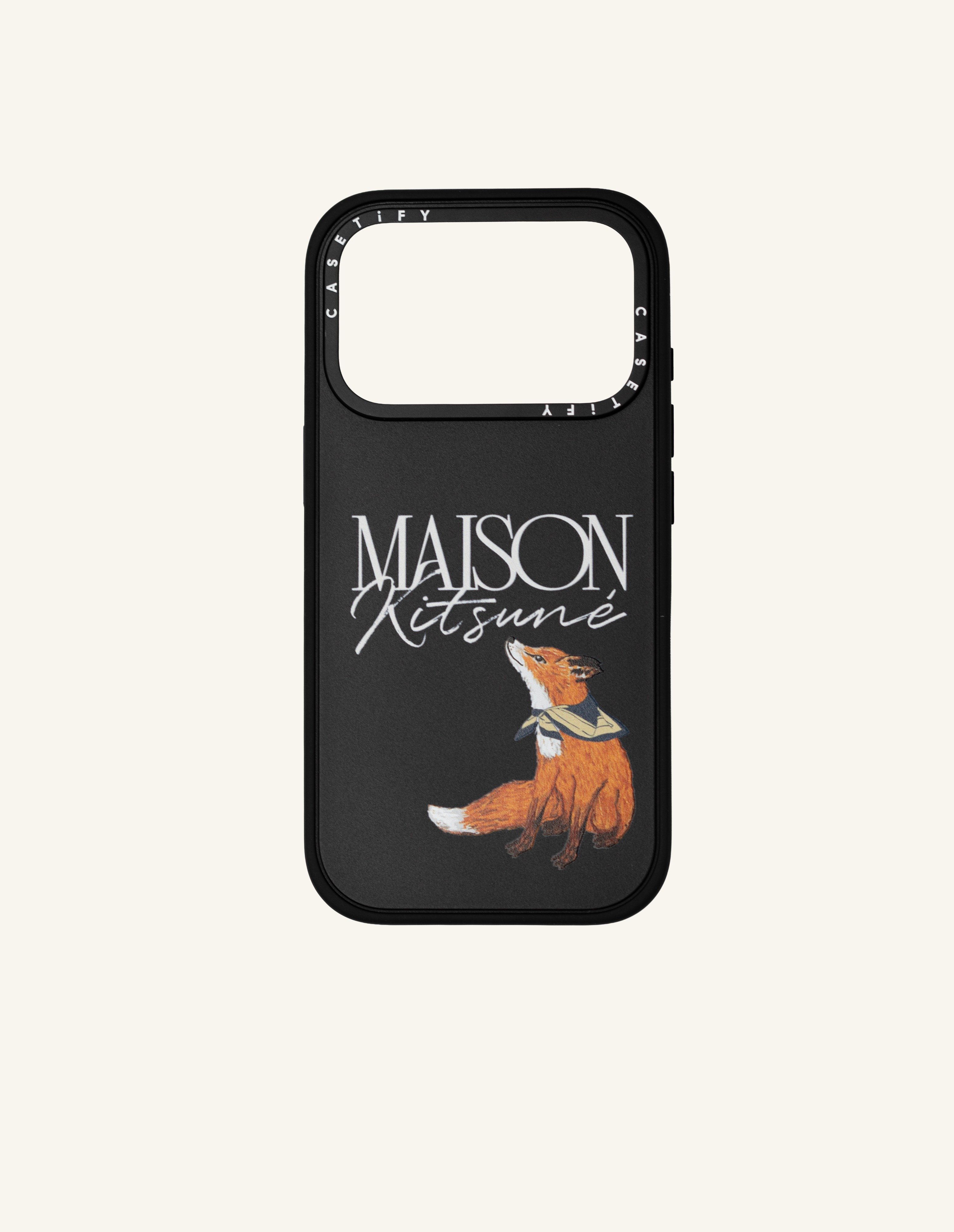 MAISON KITSUNÉ 메종 키츠네 x 케이스티파이 반다나 폭스 폰 케이스