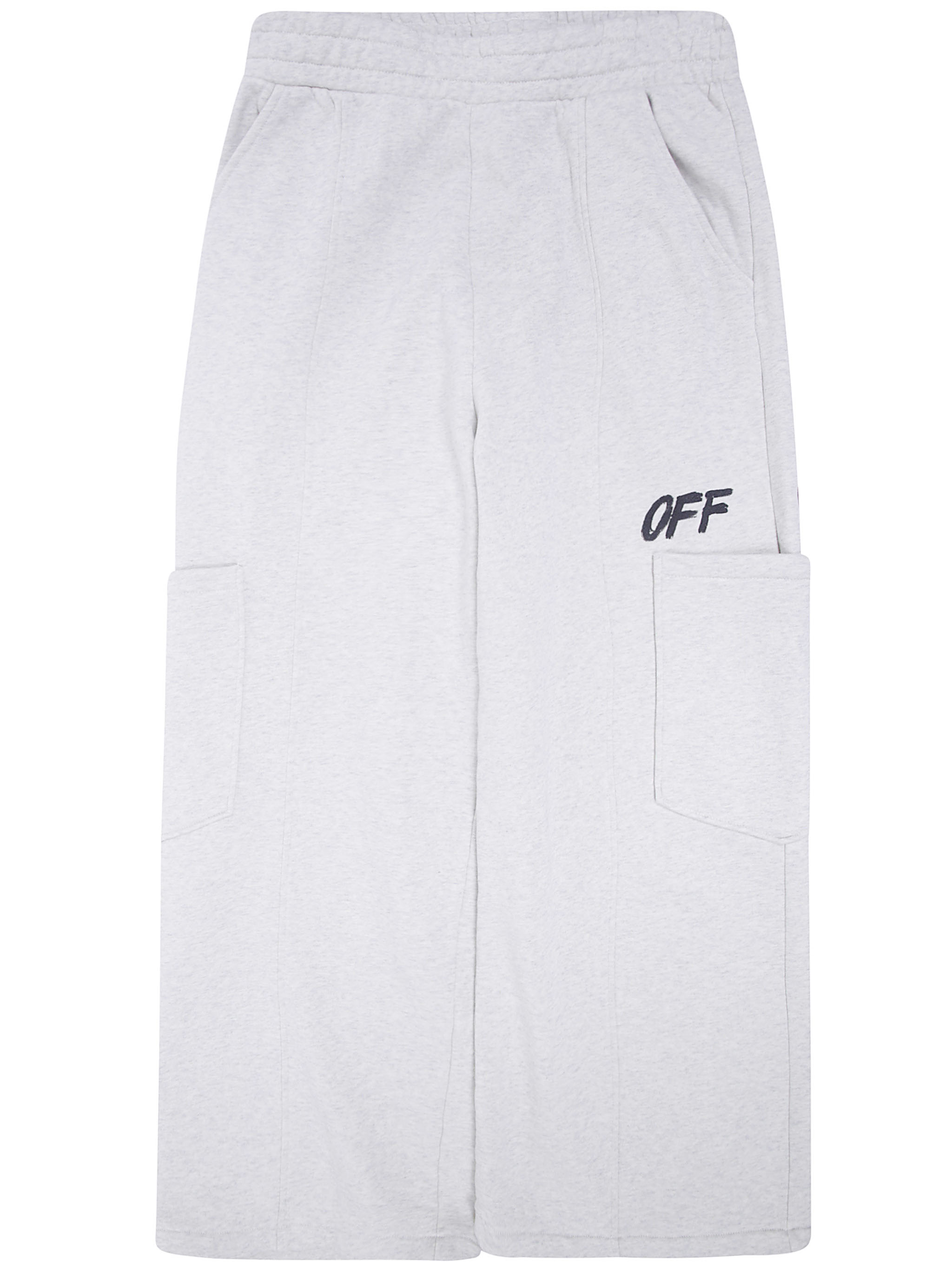Off-White Kids SHARED LOGO 카고 스웻팬츠