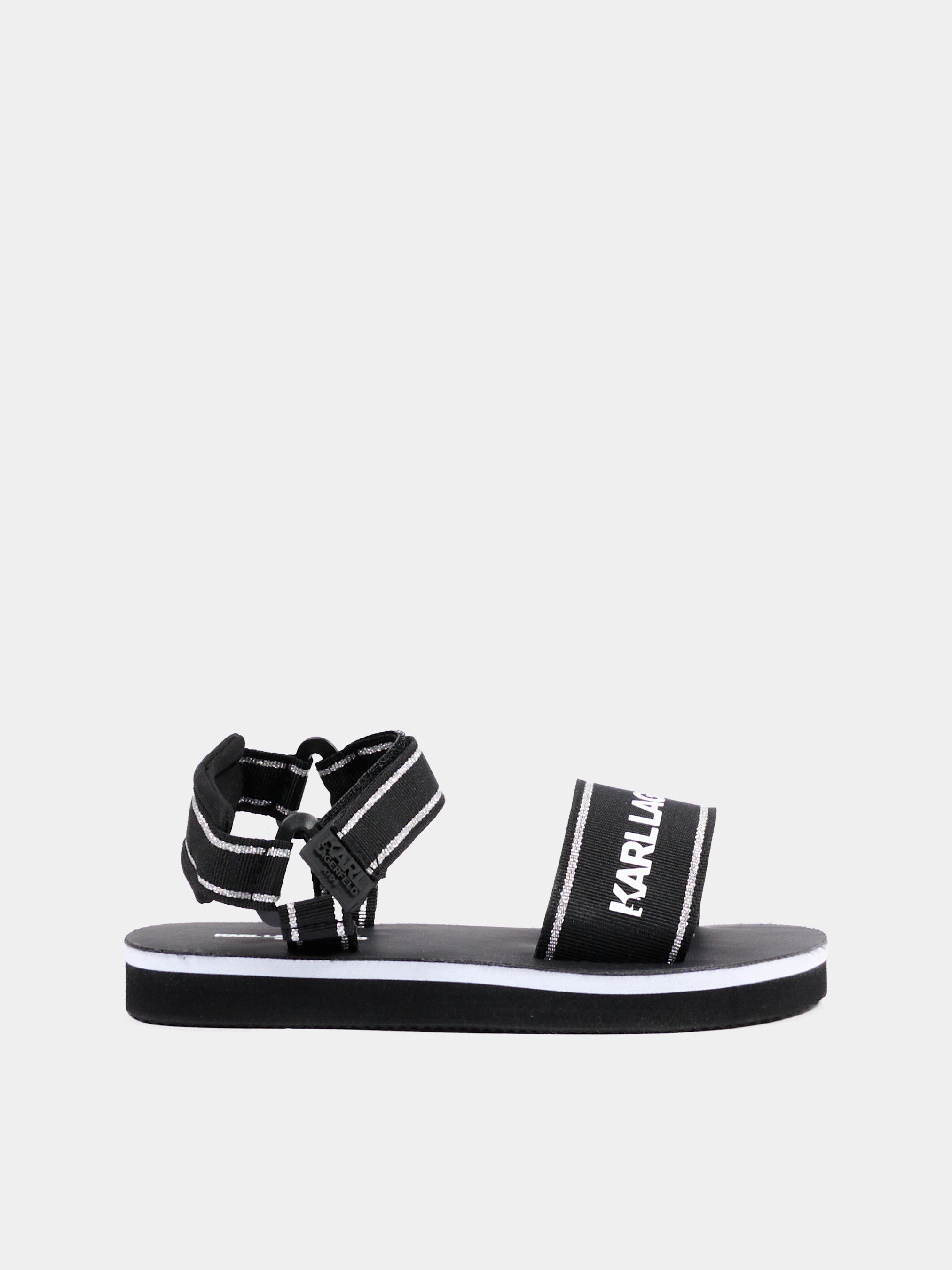 Karl Lagerfeld Kids 샌들 소녀 로고