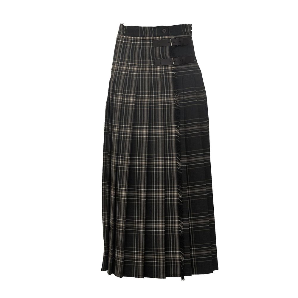 MaxMara Weekend Wkdprisma 플리츠 스커트