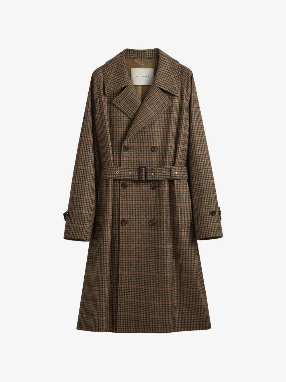 MACKINTOSH 알스턴 더블 브레스트 체크 코트