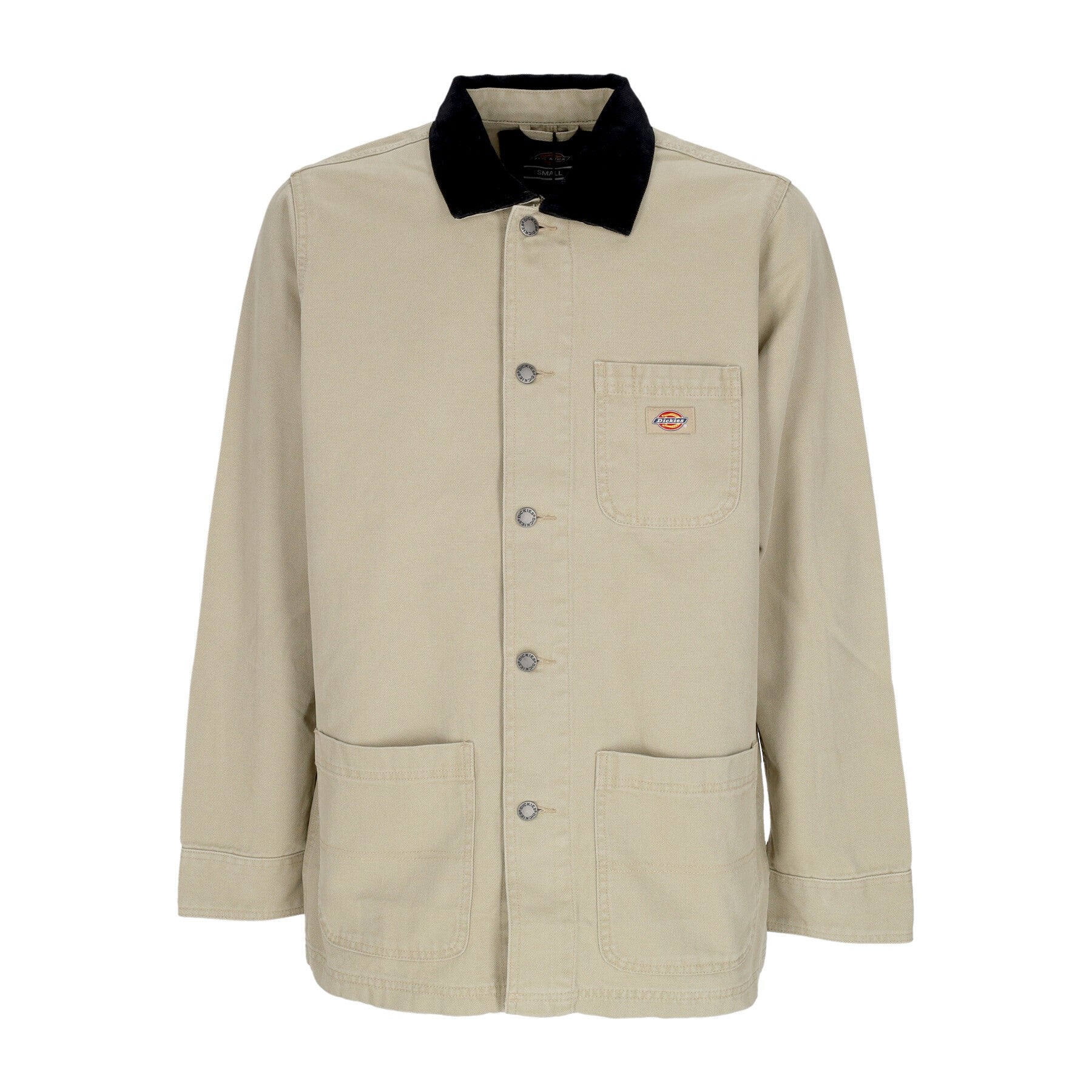 DICKIES 작업복 재킷 덕 캔버스 여름 작업 코트 사막 모래