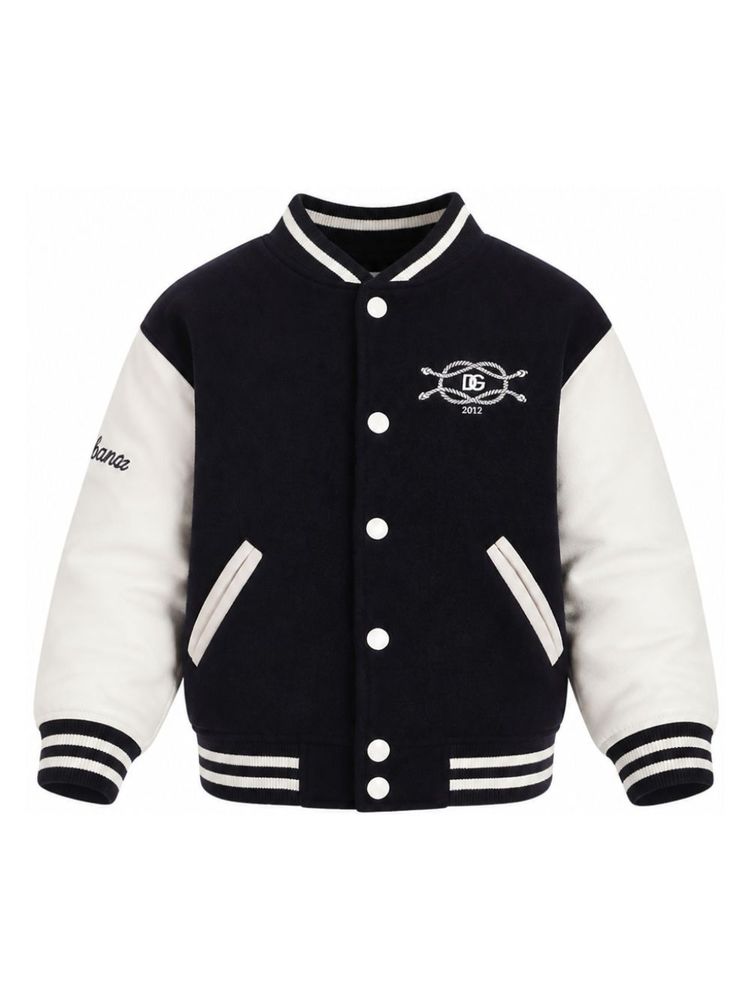 Dolce & Gabbana Kids 맥시 핏 봄버 자켓