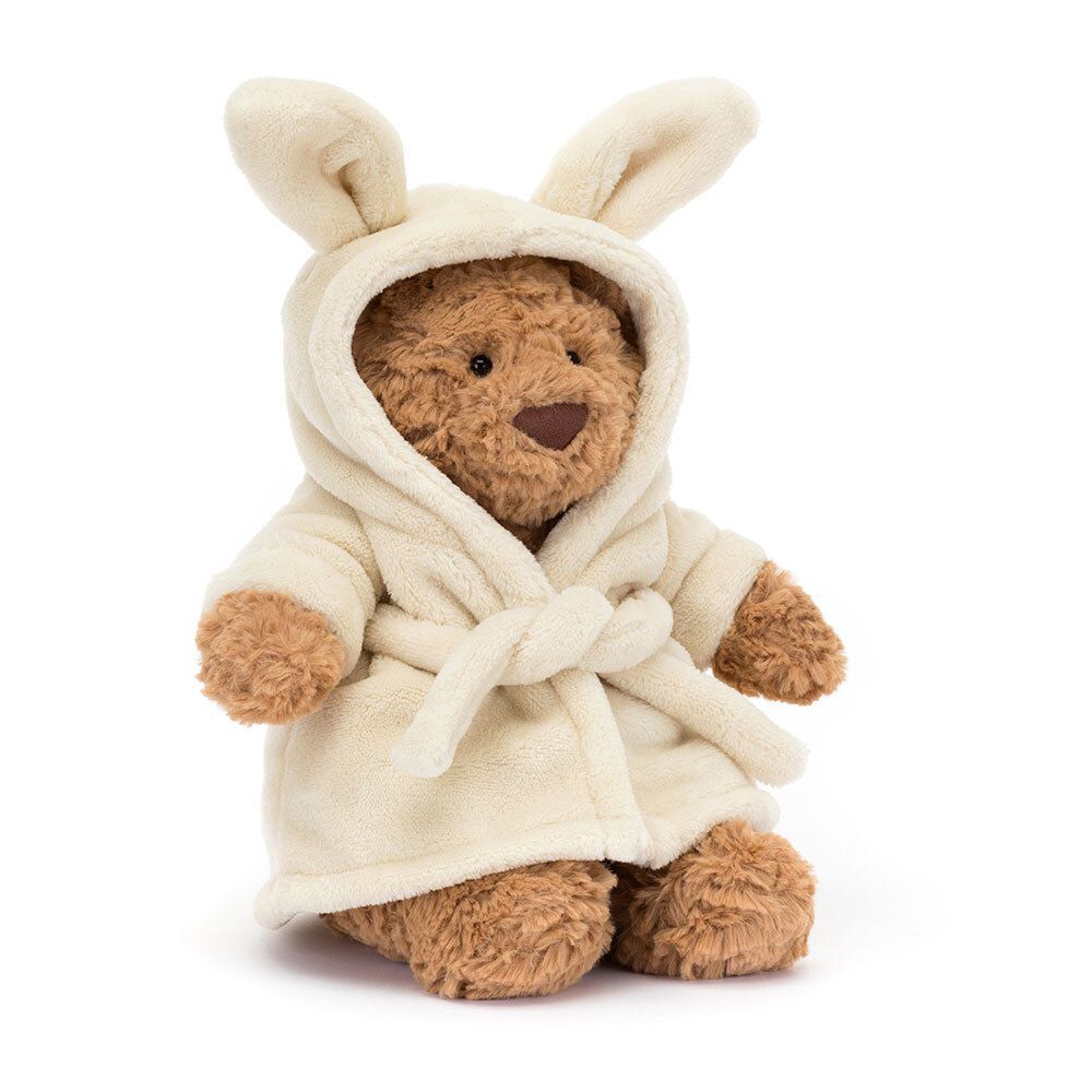 Jellycat 바톨로뮤 베어 배스로브 아웃핏