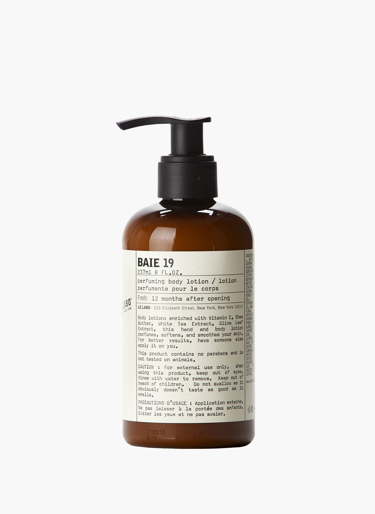 LE LABO 바이에 19 바디 로션