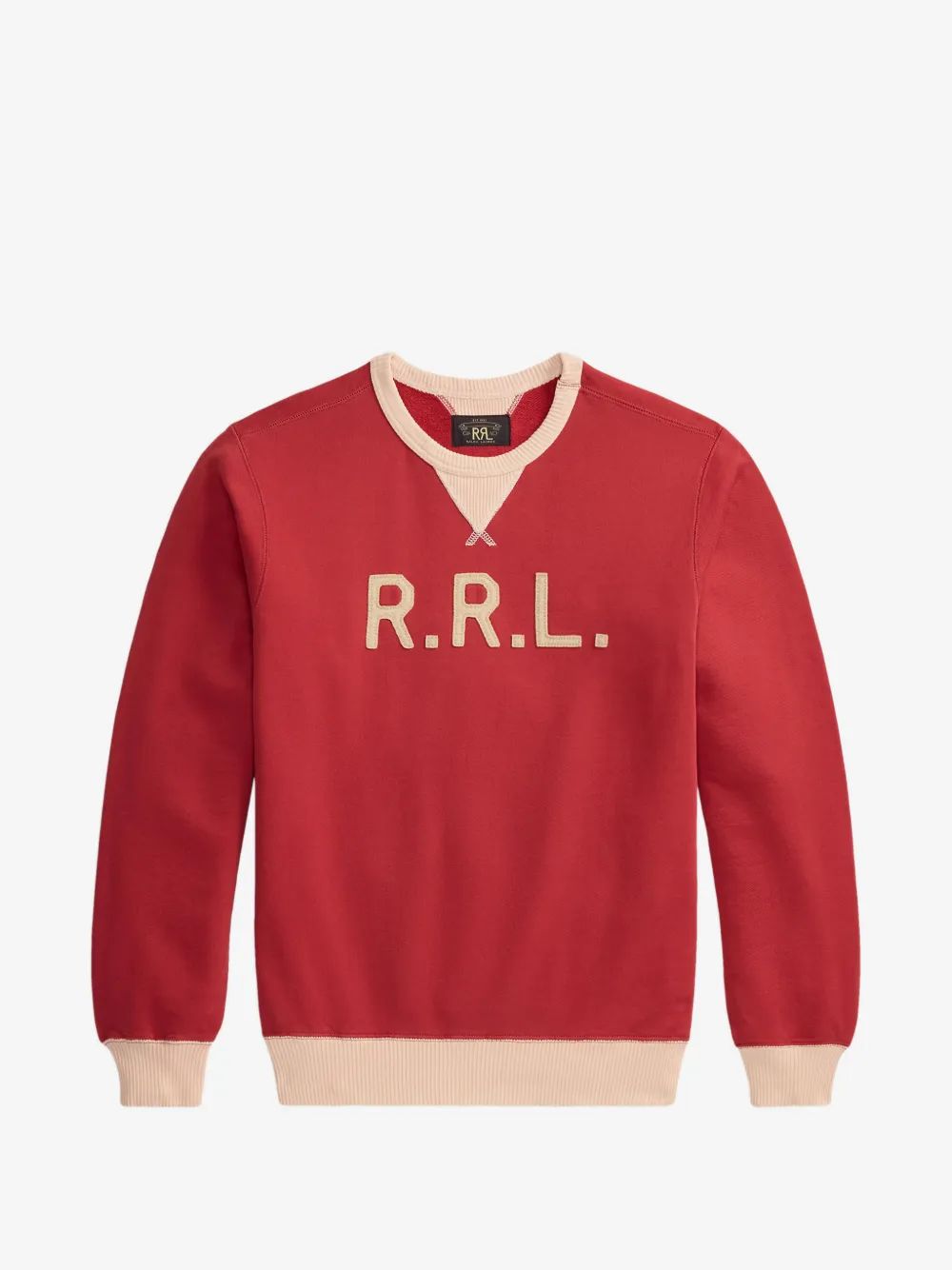 RRL 로고 아플리케 맨투맨