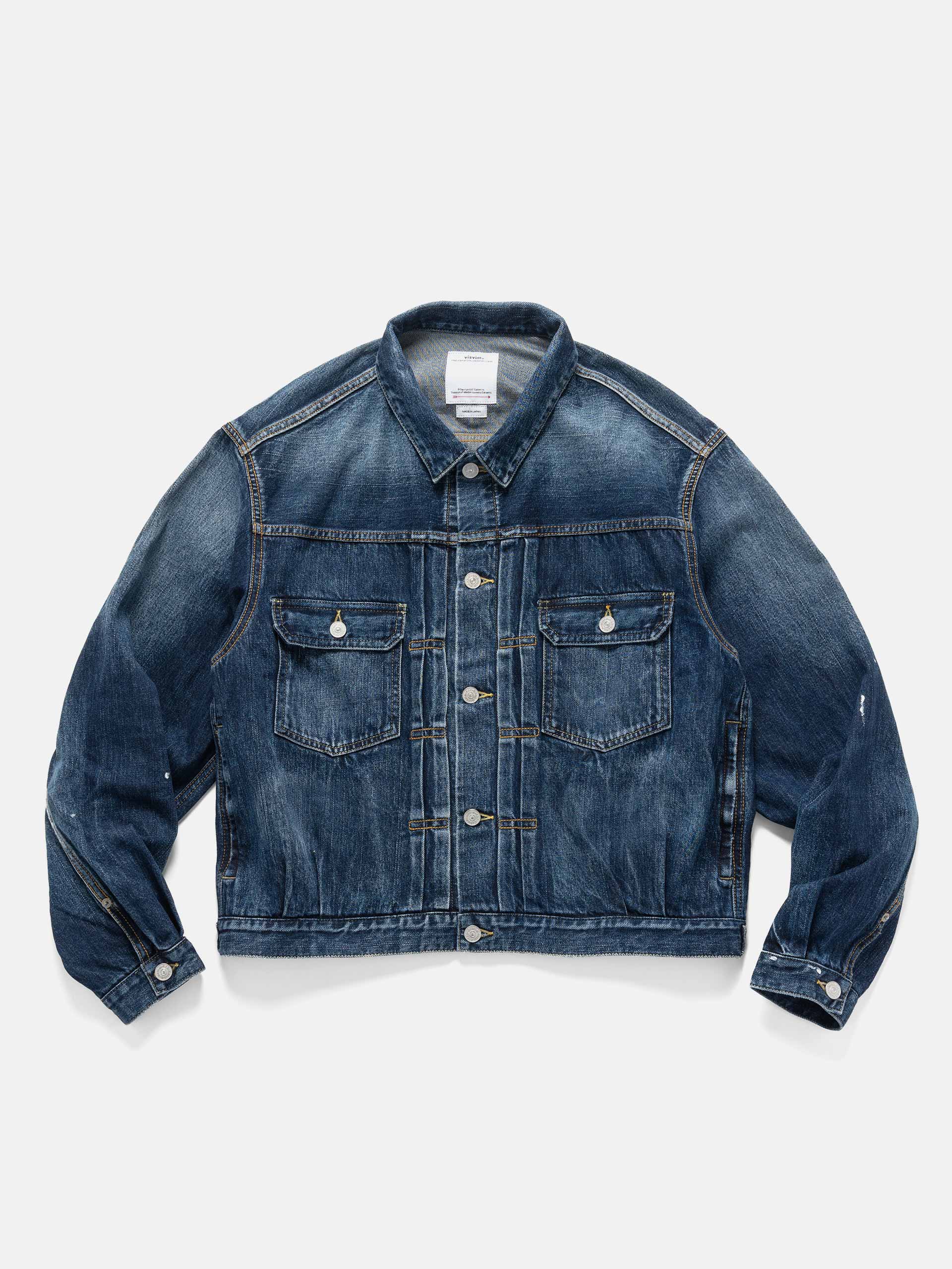 Visvim SS 101X 자켓 DMGD 1010 인디고