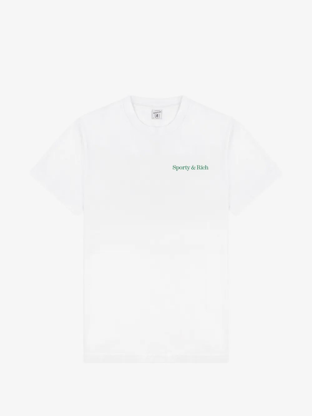 SPORTY & RICH 크루넥 반팔 티셔츠